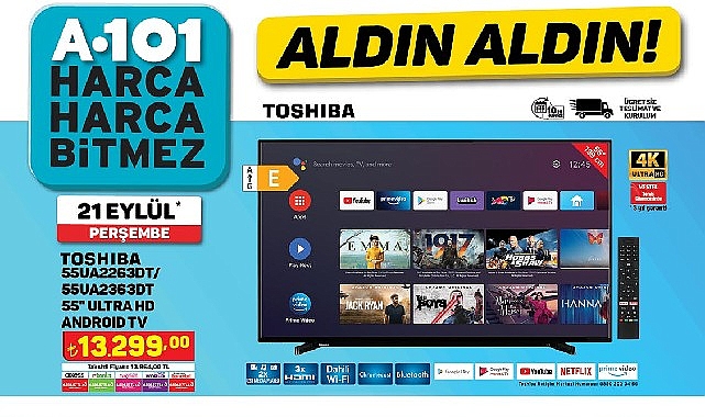 21 Eylül’de A101 Marketlerinde Kaçırılmayacak Teknolojik Ürün Fırsatları