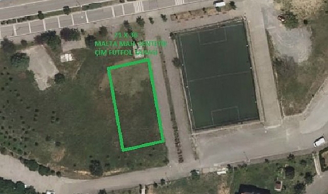Kocaeli Büyükşehir’den Malta Mahallesi’ne futbol sahası