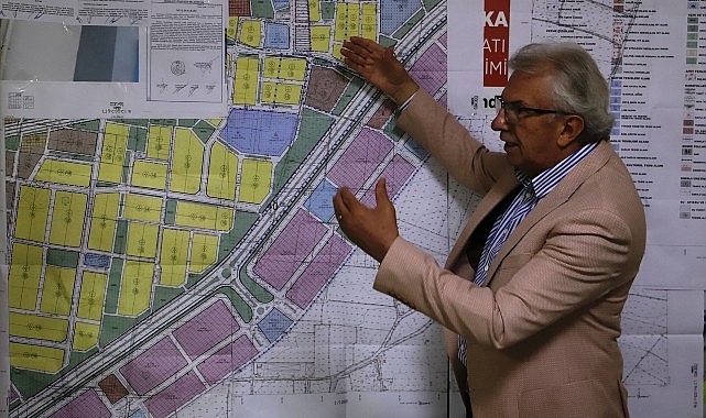 Ödemiş’in güney çevre yolu için askı süreci başladı