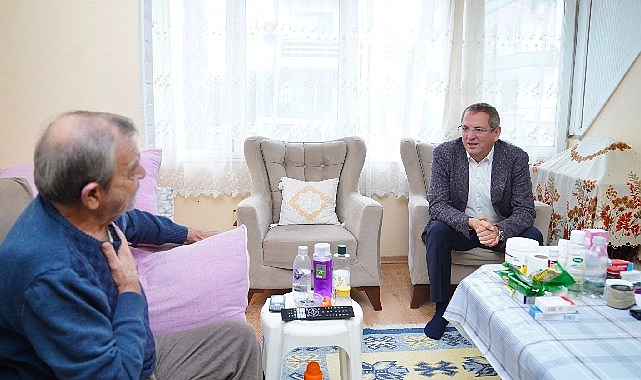 Ayvalık belediyesi’nden evde sağlık ve hasta nakil hizmeti