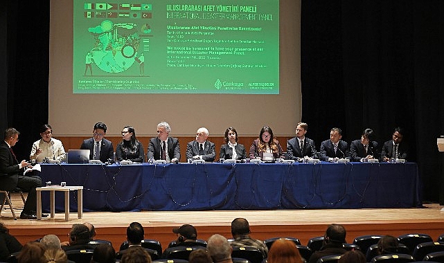 Çankaya’da uluslararası afet yönetimi paneli