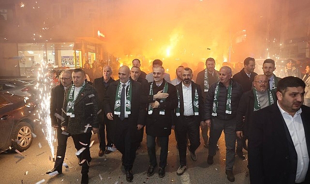 Giresunlulardan Çiftçi’ye coşkulu karşılama