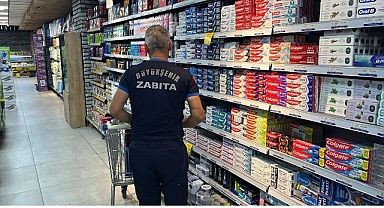 Büyükşehir’den market raflarına sıkı takip