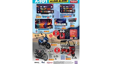 11 Eylül’de A101’den Motosiklet ve Şarj İstasyonu Fırsatları