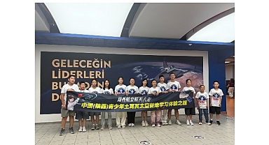 26 Ülkeden Gençler Geleceğe Uzay Kampı Türkiye’de Hazırlandı