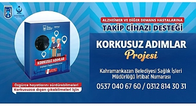 Alzheimer ve Demans Hastalarına Takip Cihazı Desteği