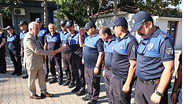 Başkan Şadi Özdemir Zabıta Teşkilatı’nın 199. yılını kutladı