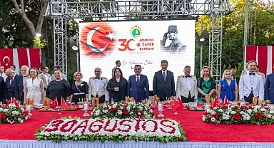 Başkan Tugay 30 Ağustos Zafer Bayramı resepsiyonuna katıldı