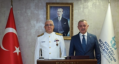 Garnizon Komutanı’ndan Başkan Büyükakın’a iadei ziyaret