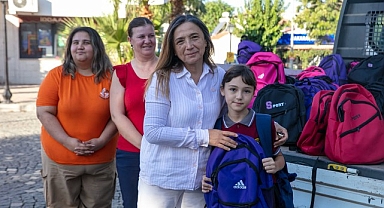 Güzelbahçe Belediye’sinden 2500 öğrenciye çanta ve kırtasiye desteği