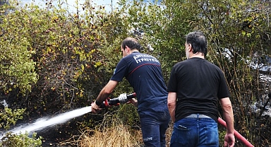 Kemer’de orman yangını