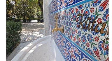 Kültürpark’ın tarihi çeşmesi 94’üncü İEF’ye hazır