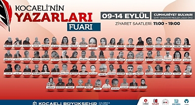 Kocaeli’nin yazarları okurlarıyla buluşuyor