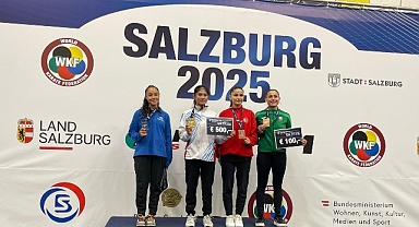 Milli Karateci Avusturya’dan Gümüş Madalyayla Döndü