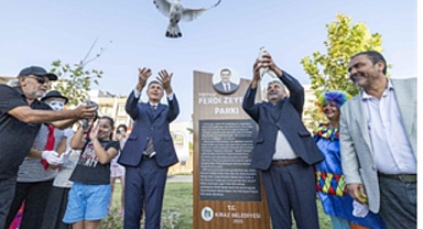 Mimar Ferdi Zeyrek Parkı ve Zübeyde Hanım Anne Evi açıldı