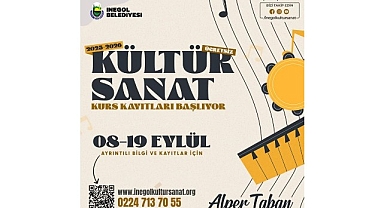 İnegöl Belediyesi’nin Kültür Sanat Kurslarında Kayıtlar Başladı