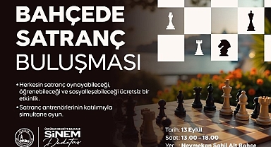 Üsküdar’da “Bahçede Satranç Buluşması” Gerçekleşecek