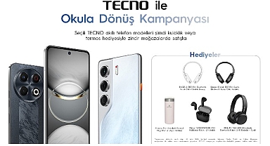 TECNO’dan Okula Dönüş Kampanyası: Yeni Döneme Teknolojiyle Başla!