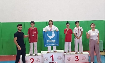 Zafer Bayramı Şampiyonası’nda Aliağa’nın Karate Zaferi