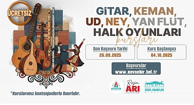 Güzel Sanatlar Merkezi’mizin Yeni Dönem Kurslarını Kaçırmayın