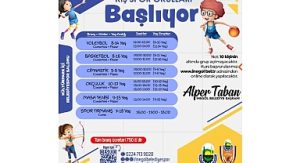 İnegöl Belediyesi Kış Spor Okullarında Kayıtlar Devam Ediyor