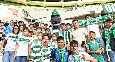 Osmangazi Belediyesi çocuklara Bursaspor sevgisi aşılıyor