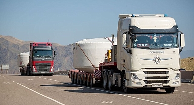 Rosatom’un Rüzgâr Parkı İnşası İçin İlk Parçalar Kırgızistan’a Teslim Edildi