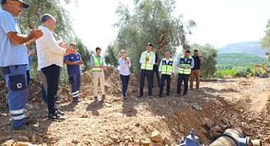 İZSU’dan Selçuk’a can suyu operasyonu