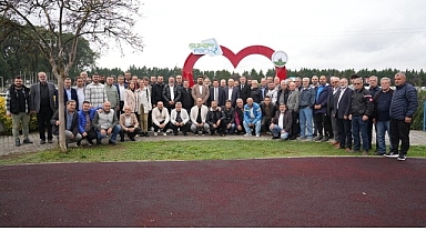 Başkan Aydın amatör spor kulüplerinin başkanlarıyla bir araya geldi