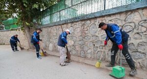 Buca’da köşe bucak temizlik