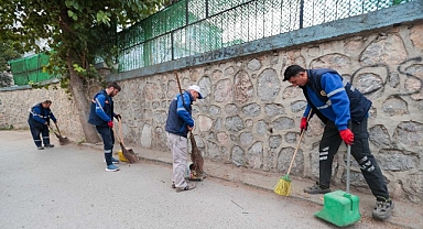 Buca’da köşe bucak temizlik