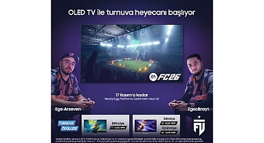 Samsung OLED TV ile turnuva heyecanı başlıyor!